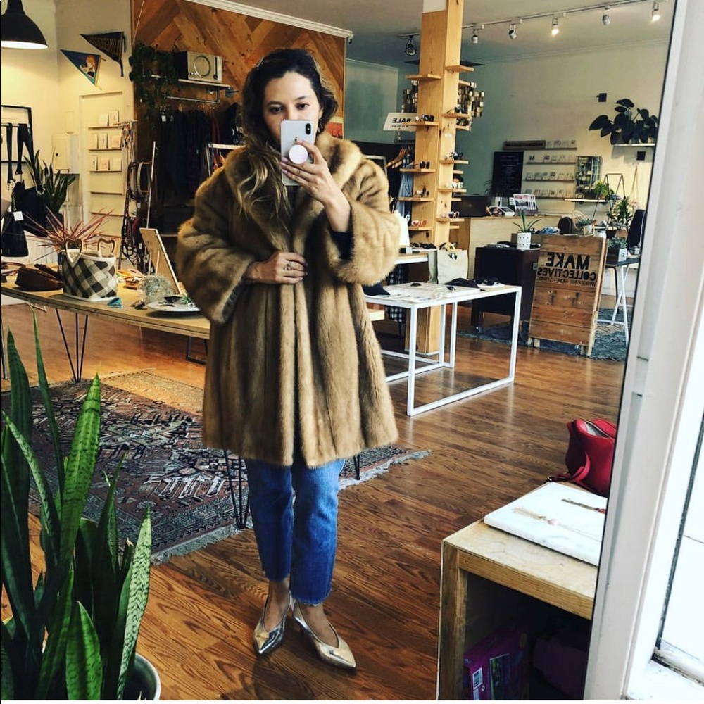 Vintage Fur coat one of a kind 🧥